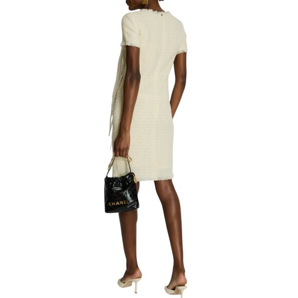 CHANEL RUNWAY TWEED MINI DRESS SIZE 38 FR, 6 or 4 US NEW - Picture 8 of 15